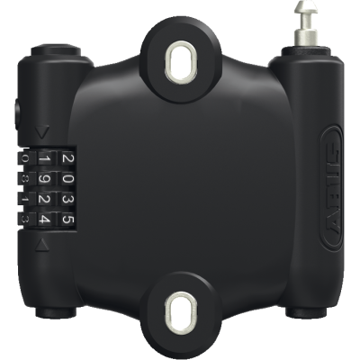 Antivol cable à fixer ABUS cable SportFlex 90 à 4 numéros noir