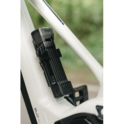 Antivol lame ABUS pliable Bordo 6200K 94 à clés noir support noir