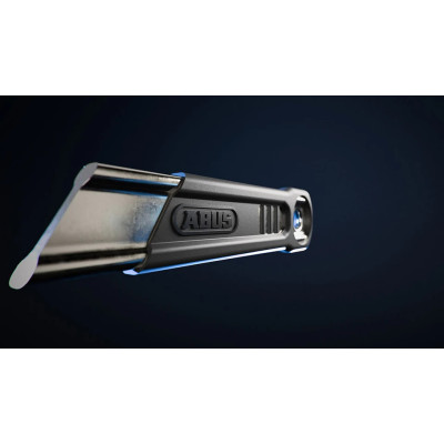 Antivol lame ABUS pliable Bordo 6200K 94 à clés noir support noir