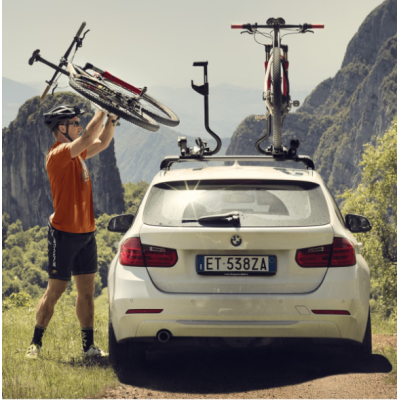 Porte-vélo THULE sur toit ProRide 598 argent