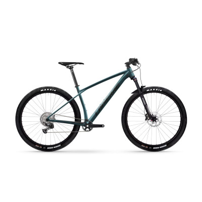 Vélo VTT 29p alu - LAPIERRE 2025 Prorace 3.9 - Water Blue bleu clair décor noir
