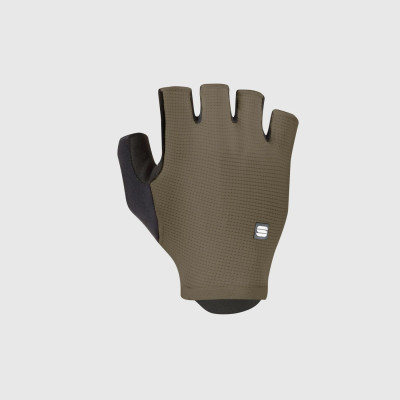 Gants courts - SPORTFUL Pro Gloves - vert olive décor noir