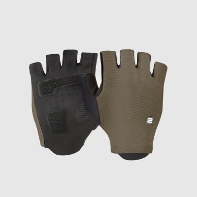 Gants courts - SPORTFUL Pro Gloves - vert olive décor noir