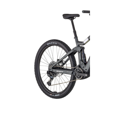 Vélo électrique VTT 29p alu - SCOTT 2025 Strike eRide 930 Grey 625 - Gris anthracite décor argent : 150/150mm