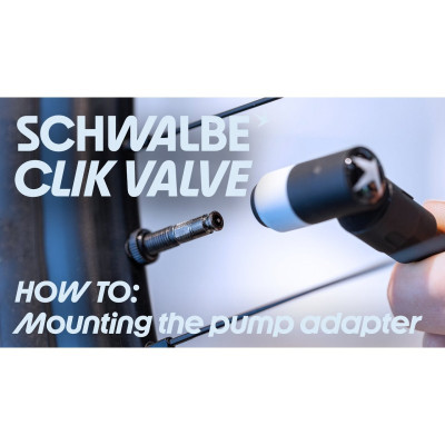 Obus de valve SCHWALBE Clik Valve 0 noir