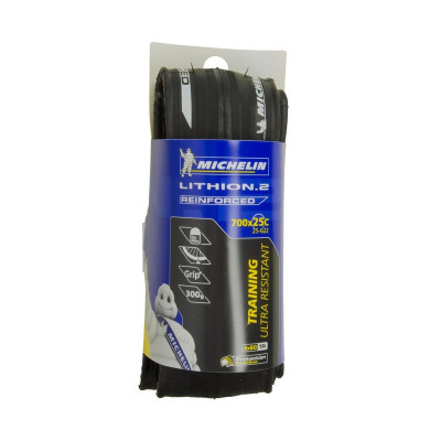Pneu 700 MICHELIN route Lithion-2 Reinforced noir flancs noirs