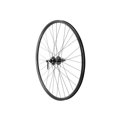Roue à pneu arrière 29p VELO vtt vtc, Disque 6 trous, moyeu alu Shimano QB400 10x135mm