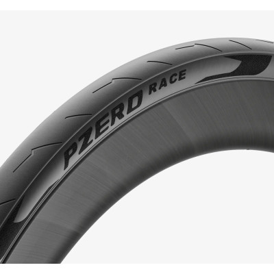 Pneu 700 PIRELLI route P Zéro Race TLR noir flancs noirs