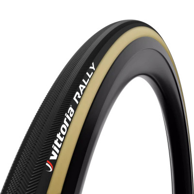 Boyau VITTORIA route Rally 23 Kevlar noir flancs noirs