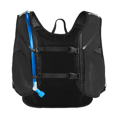 Sac hydratation route, gravel et vtt - CAMELBAK Chase Race 4 Vest - noir décor doré