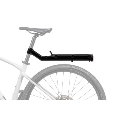 Porte-bagage TOPEAK alu arrière sur tige de selle MTX 2.0 Beamrack II V bas