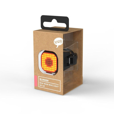 Feu arrière KNOG Blinder Mini Square noir