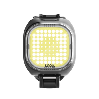 Feu avant KNOG Blinder Mini Square noir, leds blanche 50 lumens,
