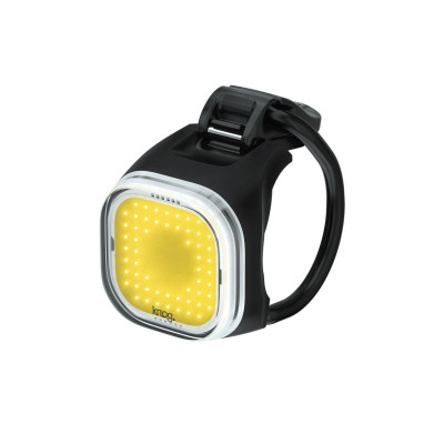 Feu avant KNOG Blinder Mini Square noir, leds blanche 50 lumens,