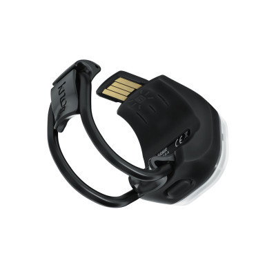 Feu avant KNOG Blinder Mini Square noir, leds blanche 50 lumens,