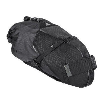 Sacoche de selle Bike Packing TOPEAK polyéthylène BackLoader X 10 noir décor noir