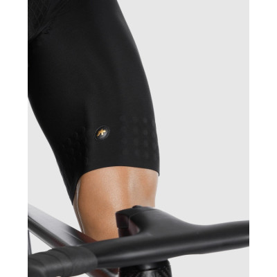 Cuissard à bretelles - ASSOS Mille GTO C2 Standard - noir décor doré