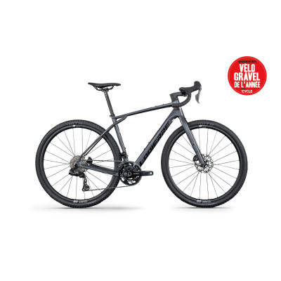 Vélo gravel 700 carbon - LAPIERRE 2026 CrossHill CF 7.0 DI2 - Cold rain grey