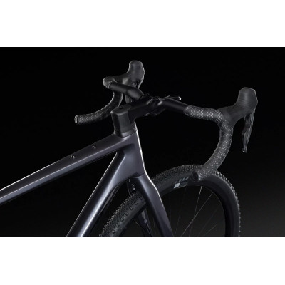 Vélo gravel 700 carbon - LAPIERRE 2026 CrossHill CF 7.0 DI2 - Cold rain grey