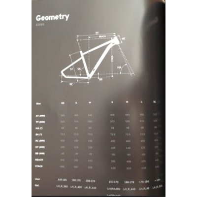Vélo VTT 29p alu - LAPIERRE 2025 Edge 9.9 - Vert Kaki décor noir : 100mm