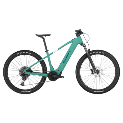 Vélo électrique VTT 29p alu - SCOTT 2025 Aspect eRide 910 Green 600 - Vert clair décor noir : 120mm