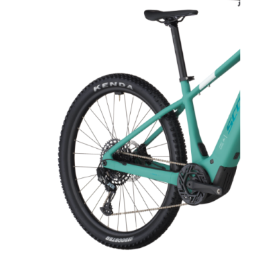 Vélo électrique VTT 29p alu - SCOTT 2025 Aspect eRide 910 Green 600 - Vert clair décor noir : 120mm