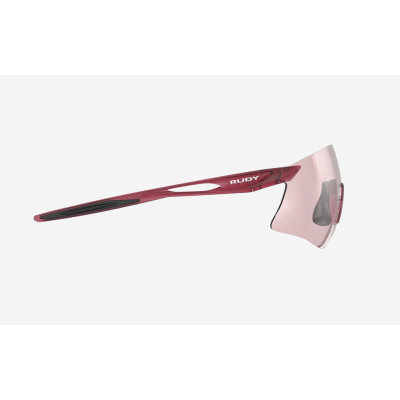 Lunettes route gravel et vtt - RUDY PROJECT Astral Sphere - cerise transparent mat