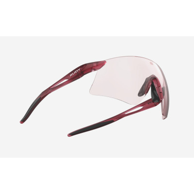 Lunettes route gravel et vtt - RUDY PROJECT Astral Sphere - cerise transparent mat