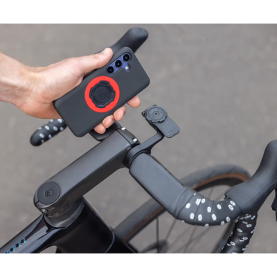 Support téléphone QUADLOCK alu déporté Out Front Mount Pro 60 noir