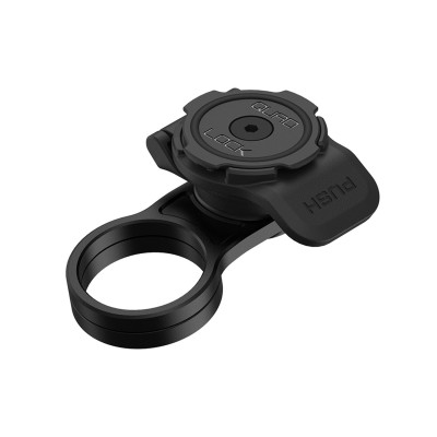 Support téléphone QUADLOCK pvc Stem Cap Bike Mount Pro noir