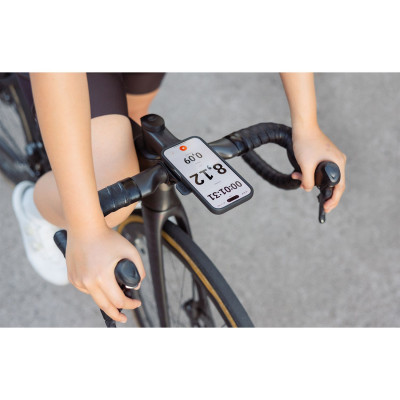 Support téléphone QUADLOCK alu déporté Out Front Mount Pro 60 noir