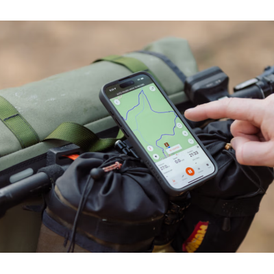 Support téléphone QUADLOCK pvc Stem Cap Bike Mount Pro noir