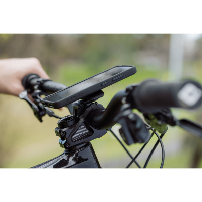 Support téléphone QUADLOCK pvc Stem Cap Bike Mount Adjust noir