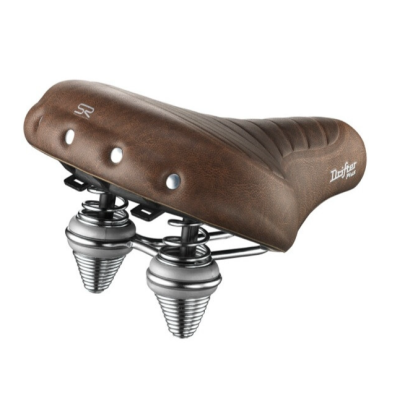 Selle unisexe SELLE ROYAL vlle vtc vae Drifter Plus Gel Large 245 marron décor argent