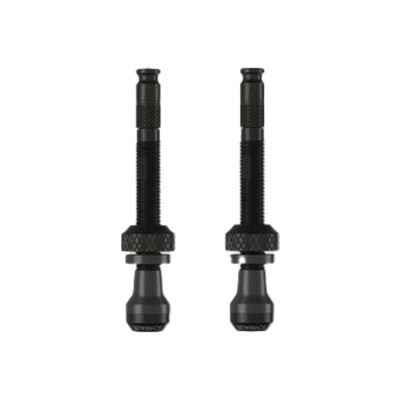 Valves tubeless SCHWALBE alu Clik Valve Presta 80mm noire