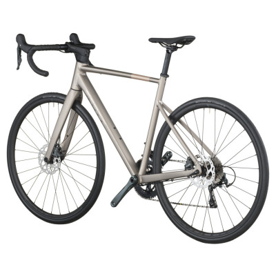 Vélo course 700 alu - SCOTT 2026 Speedster 20 - Gris Tungstène décor sable et chrome