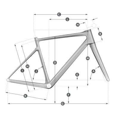 Vélo course 700 alu - SCOTT 2026 Speedster 20 - Gris Tungstène décor sable et chrome