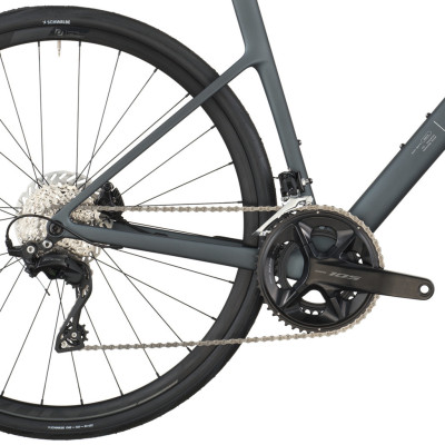 Vélo course 700 carbone - SCOTT 2026 Addict 50 Gris Carbone - Gris carbon décor gris