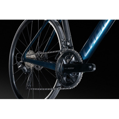 Vélo course 700 carbone - LAPIERRE 2026 Xélius DRS 5.0 - Crépuscule Blue