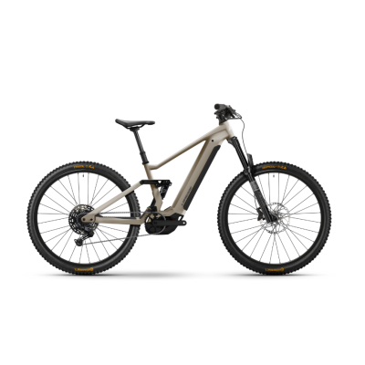 Vélo VTT électrique 29 alu LAPIERRE 2026 Overvolt TR 6.8 800 Beige Dry Stone décor noir