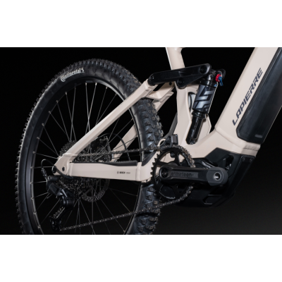 Vélo VTT électrique 29 alu LAPIERRE 2026 Overvolt TR 6.8 800 Beige Dry Stone décor noir