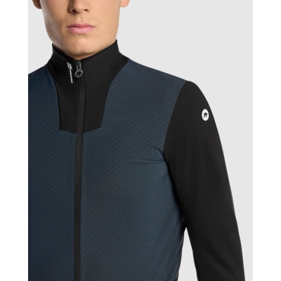 Veste thermique hiver - ASSOS Mille GT Hashoogi Winter S11 - bleu décor noir