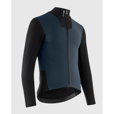 Veste thermique hiver - ASSOS Mille GT Hashoogi Winter S11 - bleu décor noir