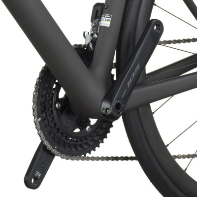 Vélo course 700 carbone - SCOTT 2026 Addict RC 30 DI2 105 - Vert clair Glacé décor noir et carbon : 2x12v