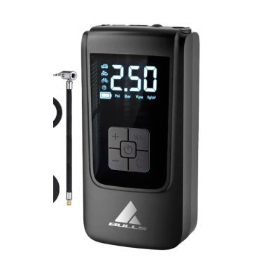 Pompe à air électrique BULLS sans fil usb Quick Air Digital 10.5 Bars/150 Psi