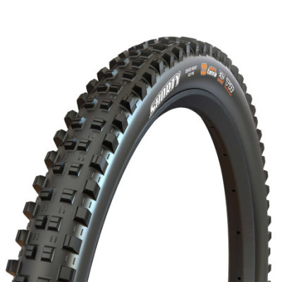 Pneu 29p MAXXIS vtt Shorty Tubeless Ready 3C Grip TR Double Down noir flancs noirs