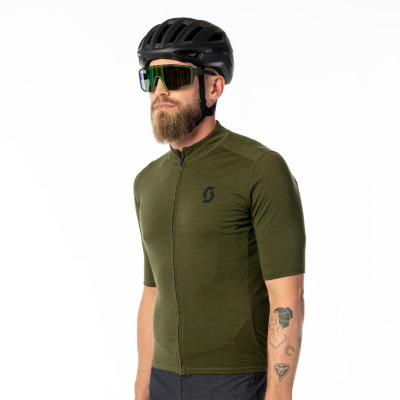 Casque route - SCOTT Centric Plus - noir mat furtif décor verni