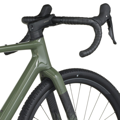 Vélo gravel 700 carbon - SCOTT 2026 Addict Gravel 40 - Wenge Green