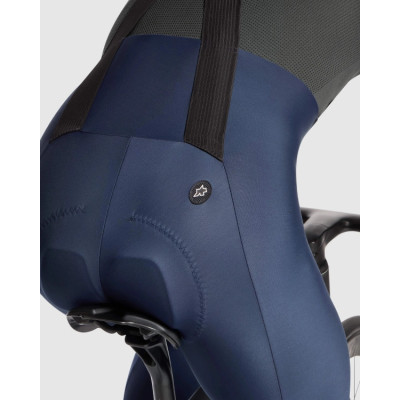 Collant à bretelles - ASSOS Mille GT Spring Fall - bleu nuit décor noir