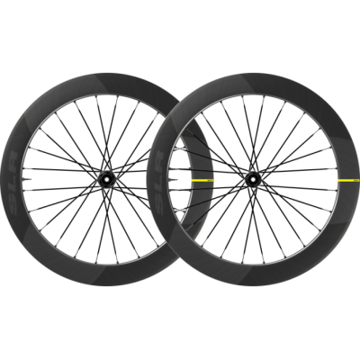 Roues à pneu 700 MAVIC route Cosmic SLR 65 DCL UST noire